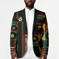 Jamaica Soccer 2026 Blazer Reggae Stylized