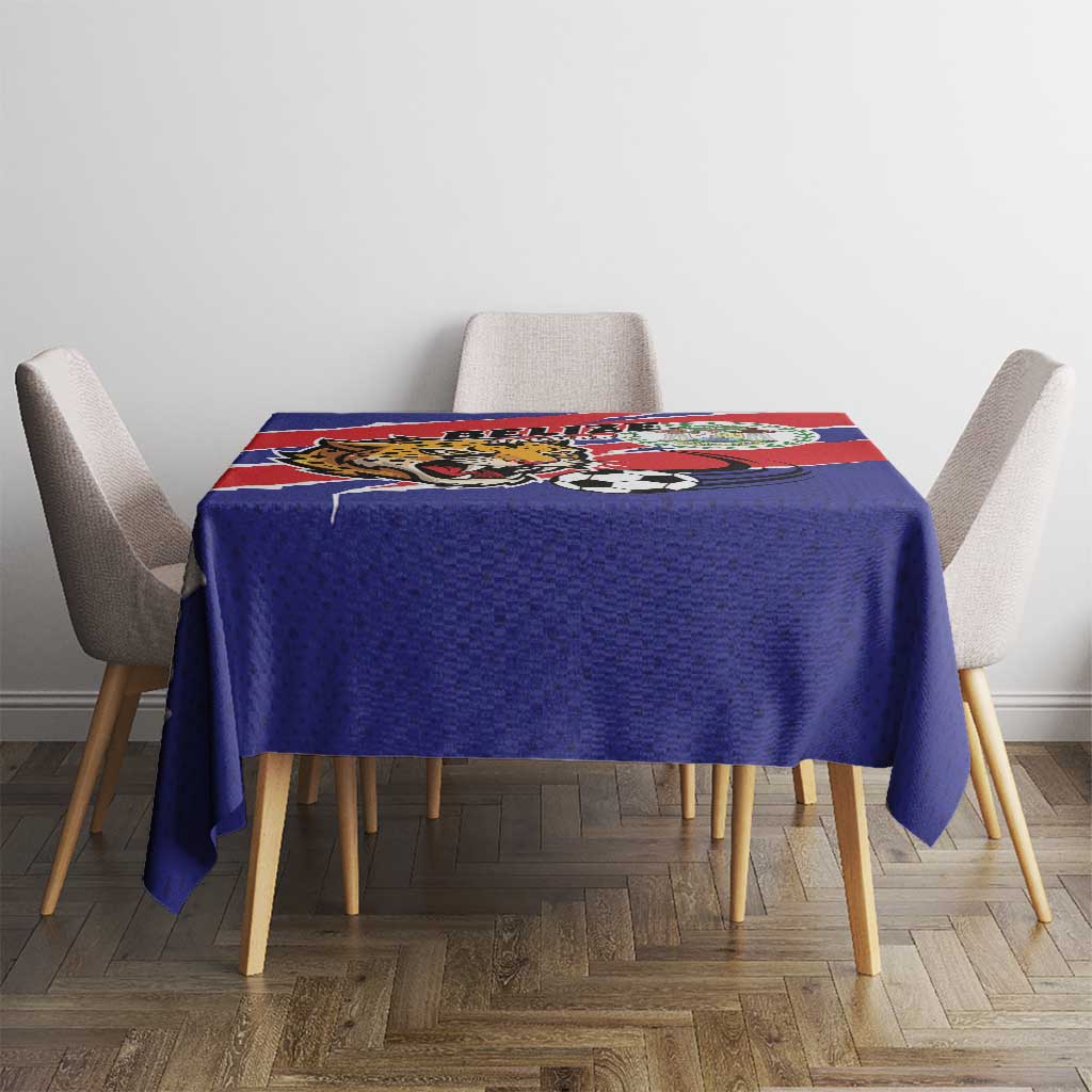 Football Belize Jaguars Tablecloth Team Unbelizeables Jaguars