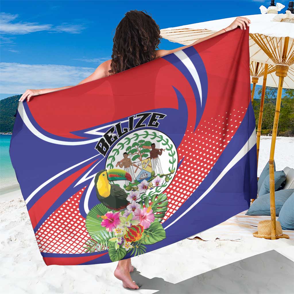 Belize Toucan Sarong Sub umbra floreo
