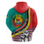 Mozambique Independence Day Hoodie Mozambiki Emblem Happy 48th Anniversary - Wonder Print Shop