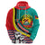 Mozambique Independence Day Hoodie Mozambiki Emblem Happy 48th Anniversary - Wonder Print Shop