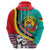 Mozambique Independence Day Hoodie Mozambiki Emblem Happy 48th Anniversary - Wonder Print Shop