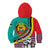 Mozambique Independence Day Kid Hoodie Mozambiki Emblem Happy 48th Anniversary - Wonder Print Shop