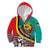 Mozambique Independence Day Kid Hoodie Mozambiki Emblem Happy 48th Anniversary - Wonder Print Shop