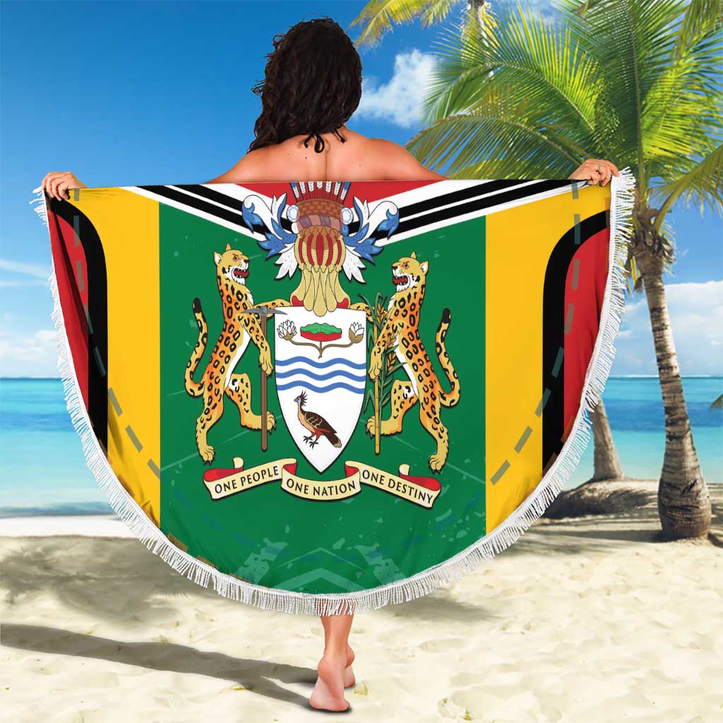 Rugby Guyana Beach Blanket Guyana Warriors Go Champions - Wonder Print Shop
