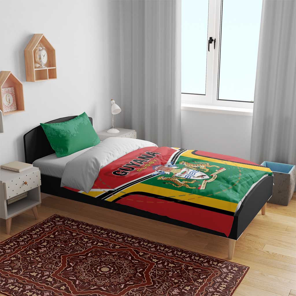 Rugby Guyana Bedding Set Guyana Warriors Go Champions - Wonder Print Shop