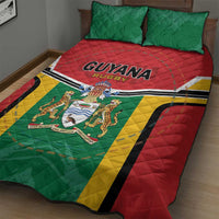 Rugby Guyana Quilt Bed Set Guyana Warriors Go Champions - Wonder Print Shop