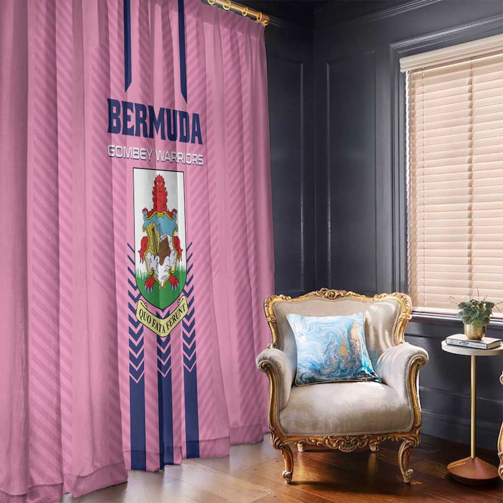 Football Bermuda Window Curtain Gombey Warriors Go Champions - Wonder Print Shop
