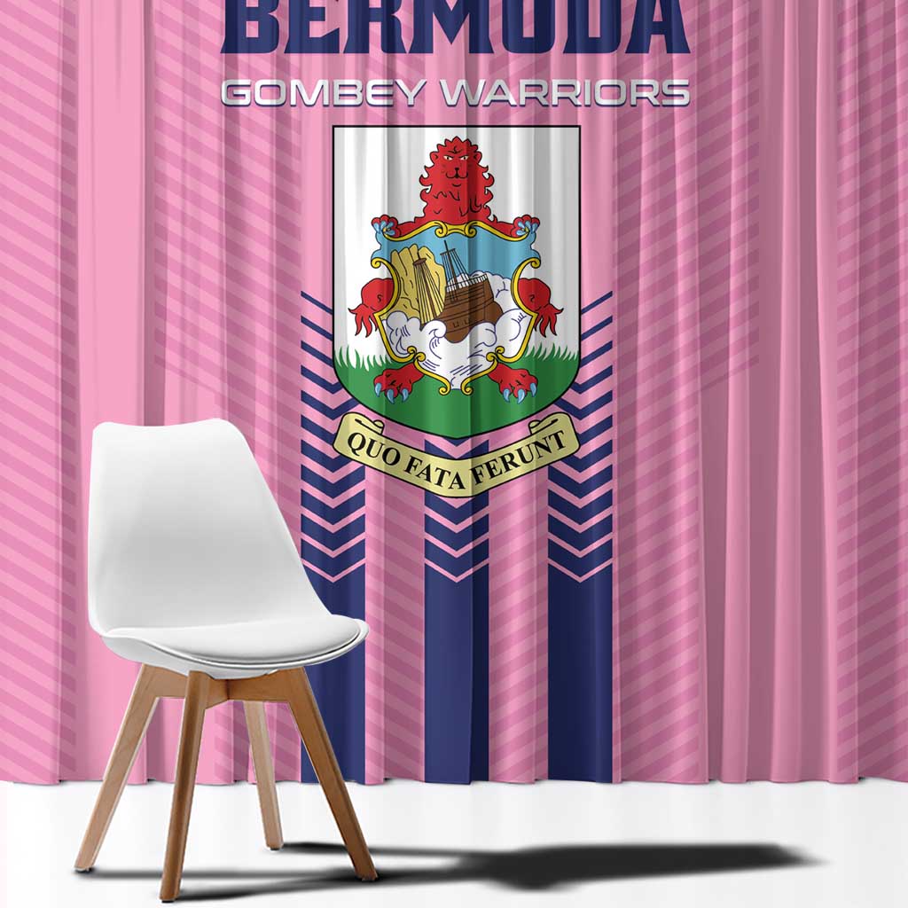 Football Bermuda Window Curtain Gombey Warriors Go Champions - Wonder Print Shop