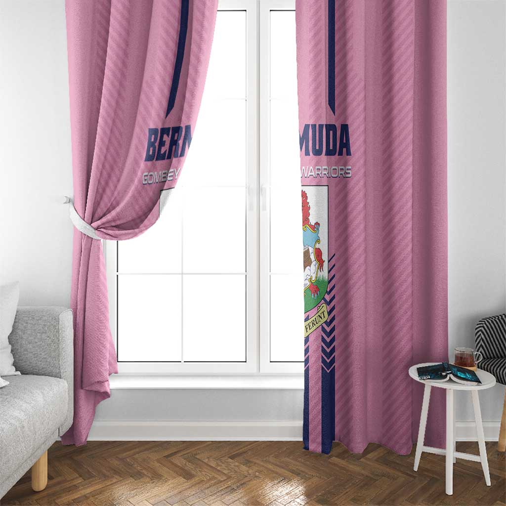 Football Bermuda Window Curtain Gombey Warriors Go Champions - Wonder Print Shop