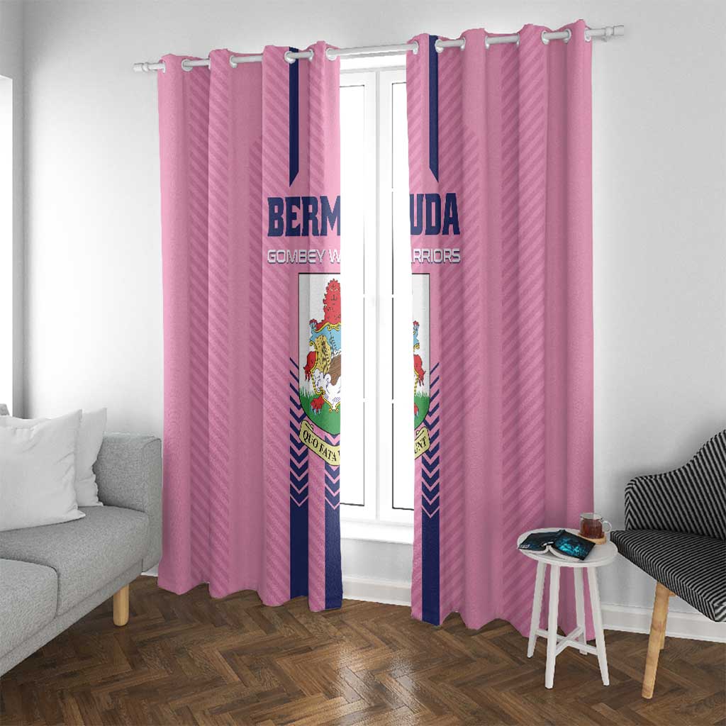 Football Bermuda Window Curtain Gombey Warriors Go Champions - Wonder Print Shop