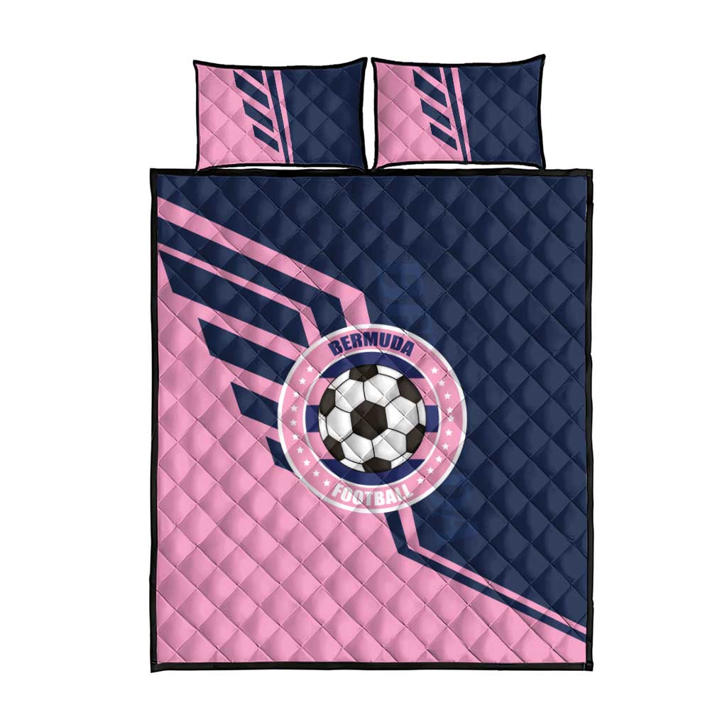 Bermuda Football Quilt Bed Set Come On Gombey Warriors - Wonder Print Shop