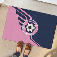 Bermuda Football Rubber Doormat Come On Gombey Warriors - Wonder Print Shop