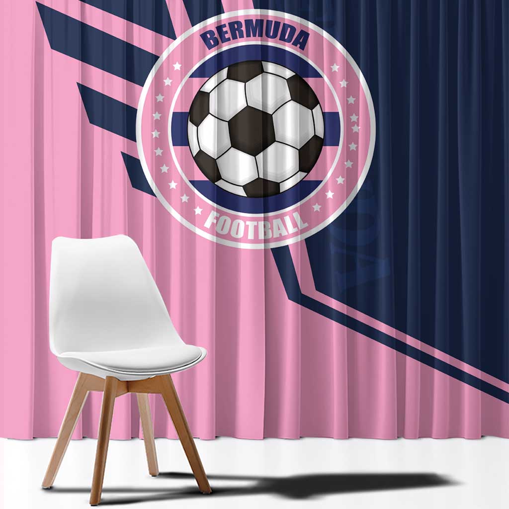 Bermuda Football Window Curtain Come On Gombey Warriors - Wonder Print Shop