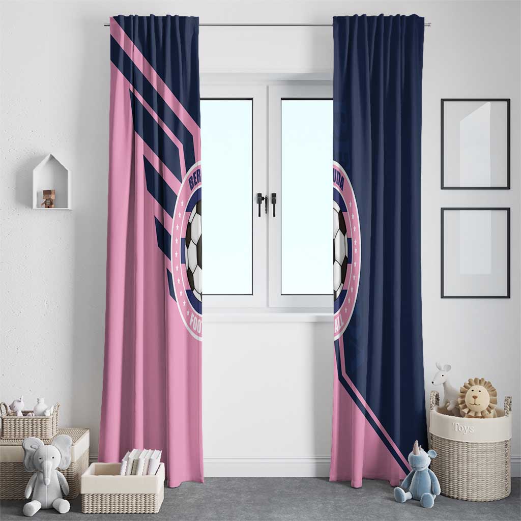 Bermuda Football Window Curtain Come On Gombey Warriors - Wonder Print Shop
