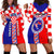 Croatia Hoodie Dress Hrvatska Interlace With Coat Of Arms - Wonder Print Shop