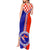 Croatia Tank Maxi Dress Hrvatska Interlace With Coat Of Arms - Wonder Print Shop