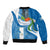 Guatemala Bomber Jacket Guatemalan Quetzal With Coat of Arms - Wonder Print Shop