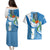 Guatemala Couples Matching Puletasi Dress and Hawaiian Shirt Guatemalan Quetzal With Coat of Arms - Wonder Print Shop