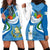 Guatemala Hoodie Dress Guatemalan Quetzal With Coat of Arms - Wonder Print Shop