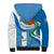 Guatemala Sherpa Hoodie Guatemalan Quetzal With Coat of Arms - Wonder Print Shop