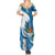 Guatemala Summer Maxi Dress Guatemalan Quetzal With Coat of Arms - Wonder Print Shop