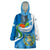 Guatemala Wearable Blanket Hoodie Guatemalan Quetzal With Coat of Arms - Wonder Print Shop