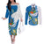 personalised-guatemala-couples-matching-off-the-shoulder-long-sleeve-dress-and-long-sleeve-button-shirts-guatemalan-quetzal-with-coat-of-arms