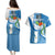 Personalised Guatemala Couples Matching Puletasi Dress and Hawaiian Shirt Guatemalan Quetzal With Coat of Arms - Wonder Print Shop