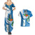 Personalised Guatemala Couples Matching Summer Maxi Dress and Hawaiian Shirt Guatemalan Quetzal With Coat of Arms - Wonder Print Shop