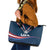 USA Silver Star Medal Leather Tote Bag Team USA Champion