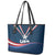 USA Silver Star Medal Leather Tote Bag Team USA Champion