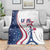 USA Eiffel Tower Blanket One Nation One Team