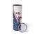 USA Eiffel Tower Skinny Tumbler One Nation One Team