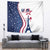 USA Eiffel Tower Tapestry One Nation One Team