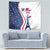 USA Eiffel Tower Tapestry One Nation One Team