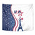 USA Eiffel Tower Tapestry One Nation One Team