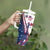 USA Eiffel Tower Tumbler With Handle One Nation One Team