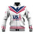 Custom USA 2024 Eiffel Tower Baseball Jacket United States Summer Sport - Wonder Print Shop