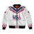 Custom USA 2024 Eiffel Tower Bomber Jacket United States Summer Sport - Wonder Print Shop