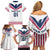 Custom USA 2024 Eiffel Tower Family Matching Off Shoulder Short Dress and Hawaiian Shirt United States Summer Sport - Wonder Print Shop