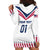 Custom USA 2024 Eiffel Tower Hoodie Dress United States Summer Sport - Wonder Print Shop