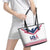 USA 2024 Eiffel Tower Leather Tote Bag United States Summer Sport