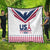 USA 2024 Eiffel Tower Quilt United States Summer Sport