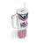 USA 2024 Eiffel Tower Tumbler With Handle United States Summer Sport