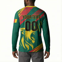 Custom Cameroon 2026 Football Button Sweatshirt Les Lionnes Indomptables