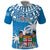 Personalised Fiji Polo Shirt Bula Fijian Tapa Pattern - Wonder Print Shop