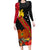 papua-new-guinea-long-sleeve-bodycon-dress-bird-of-paradise-with-tropical-flower