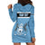 Personalised Botswana Hoodie Dress Tswana Pula African Pattern - Wonder Print Shop