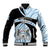 Botswana Independence Day Baseball Jacket Lefatshe la Botswana Zebra Pattern - Wonder Print Shop